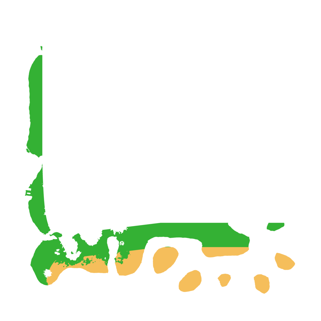 Biome Rust Map: Procedural Map, Size: 3550, Seed: 420524