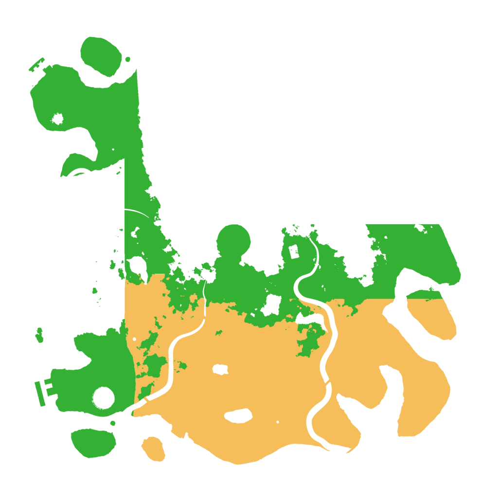 Biome Rust Map: Procedural Map, Size: 4000, Seed: 580771