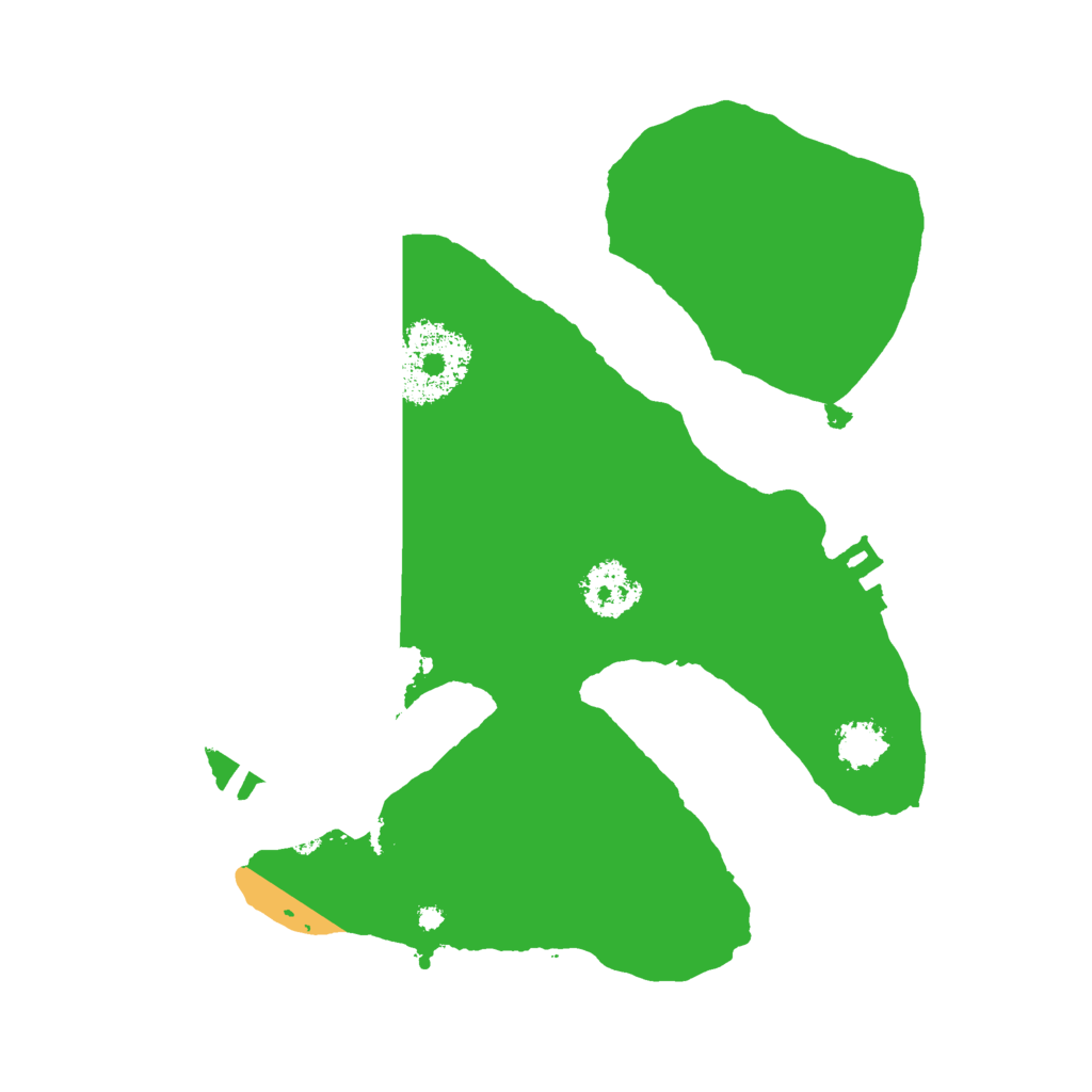 Biome Rust Map: Procedural Map, Size: 2000, Seed: 1943565511