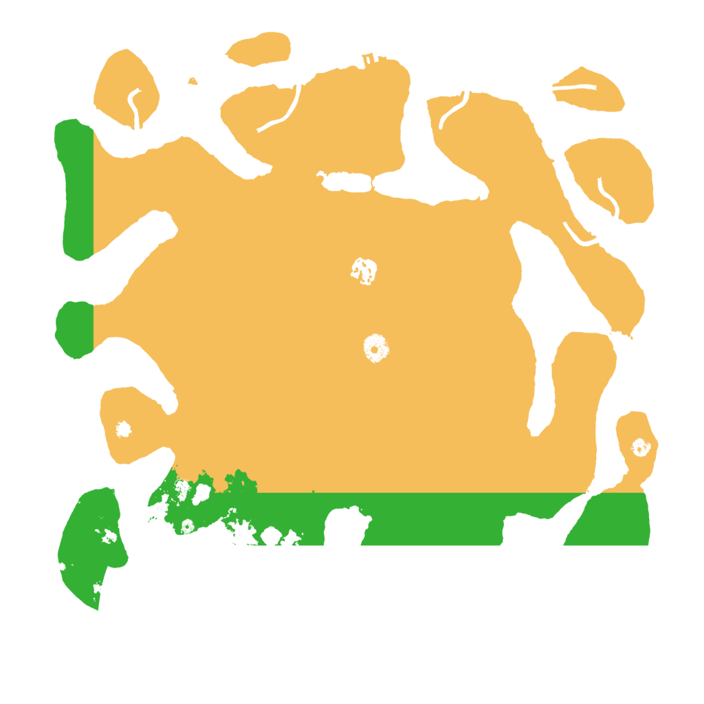 Biome Rust Map: Procedural Map, Size: 4000, Seed: 55252