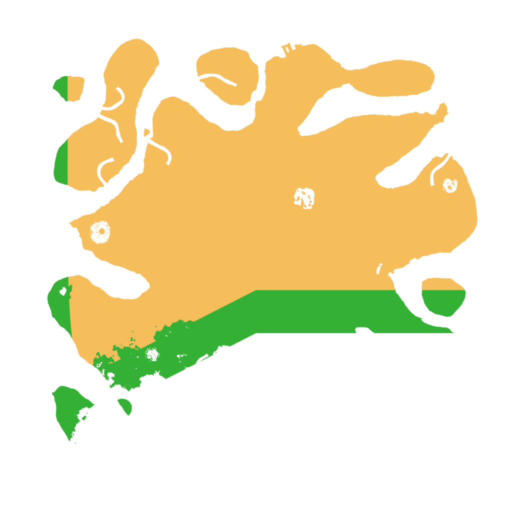 Biome Rust Map: Procedural Map, Size: 3550, Seed: 814415