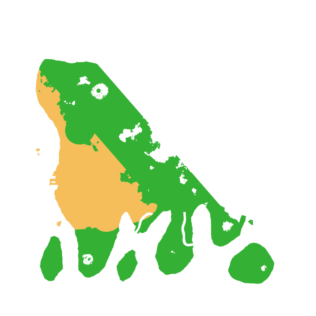 Biome Rust Map: Procedural Map, Size: 3000, Seed: 1670660063