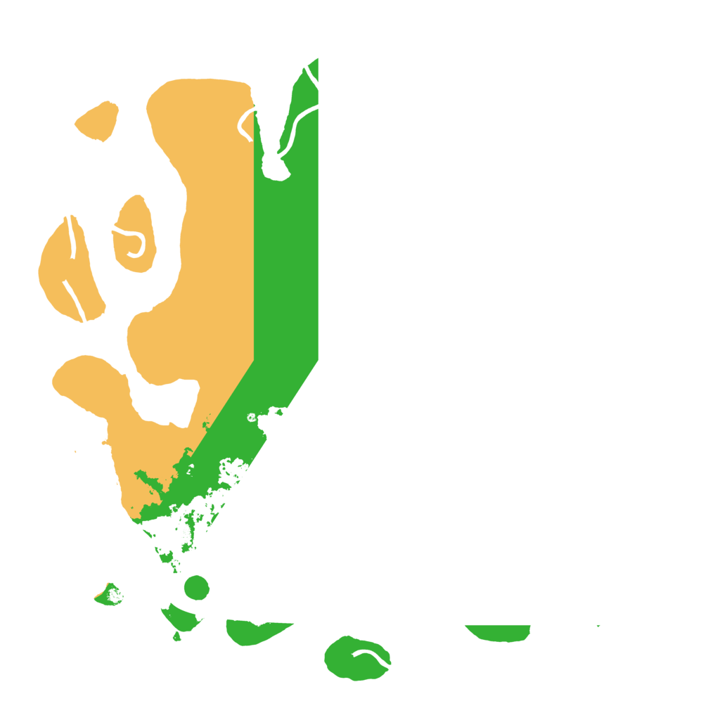 Biome Rust Map: Procedural Map, Size: 4000, Seed: 19541