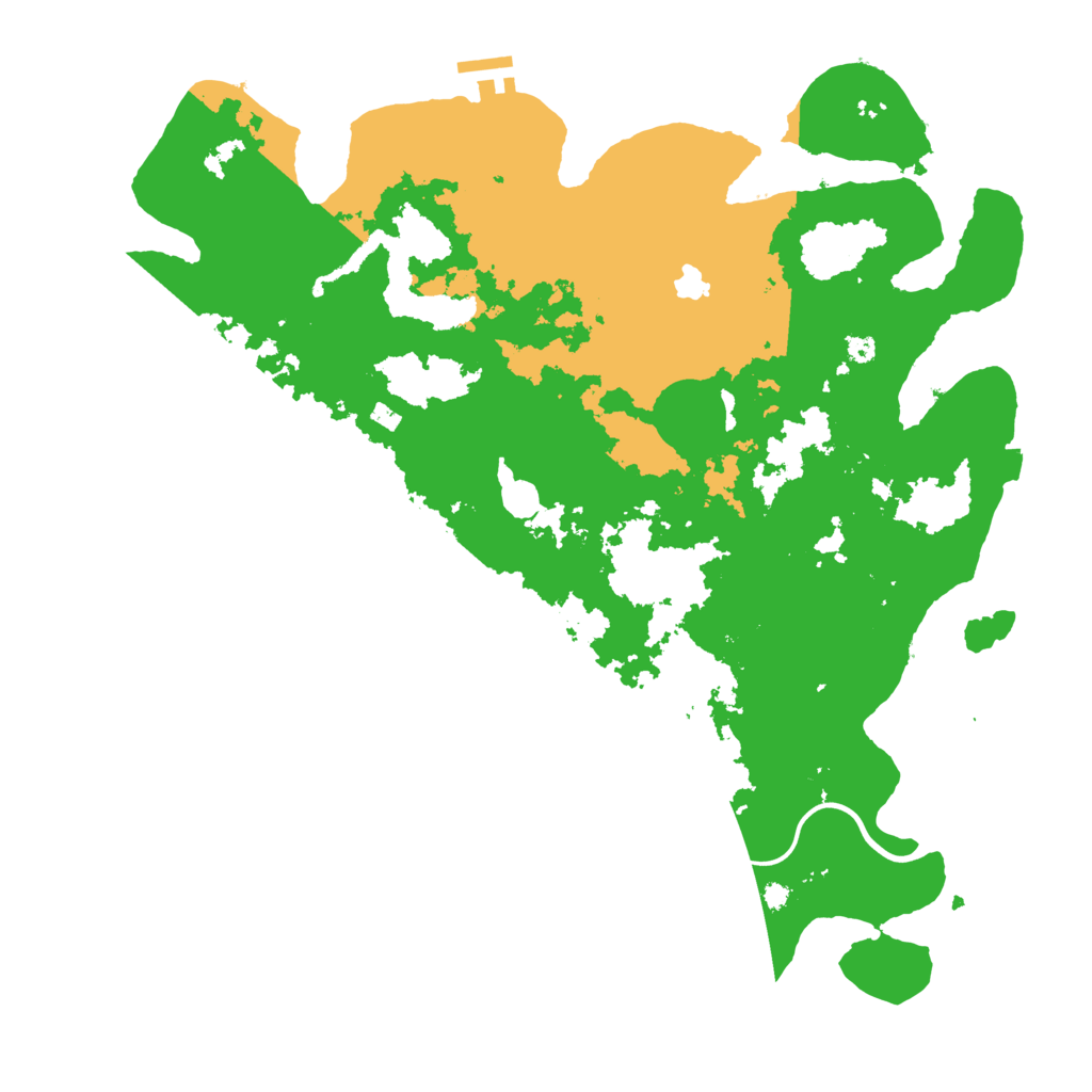 Biome Rust Map: Procedural Map, Size: 4000, Seed: 184