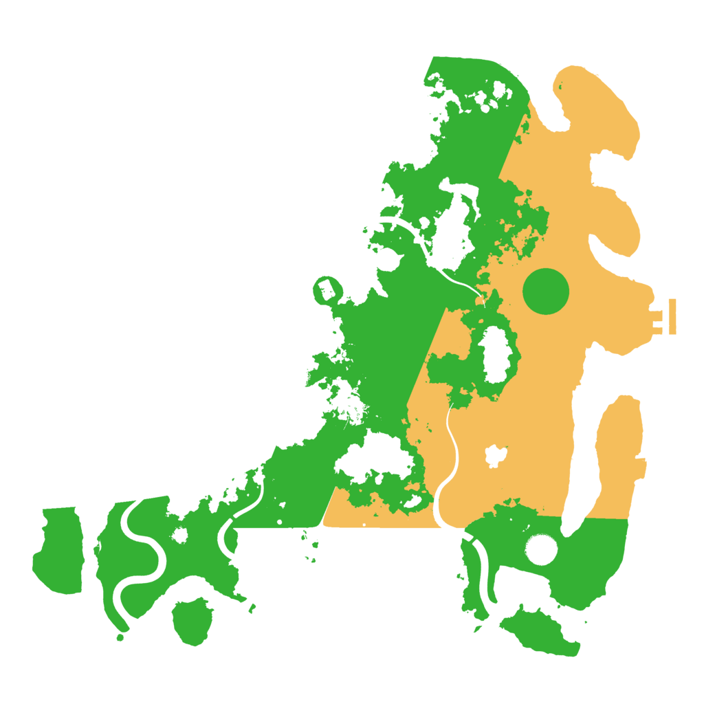 Biome Rust Map: Procedural Map, Size: 4000, Seed: 335016282