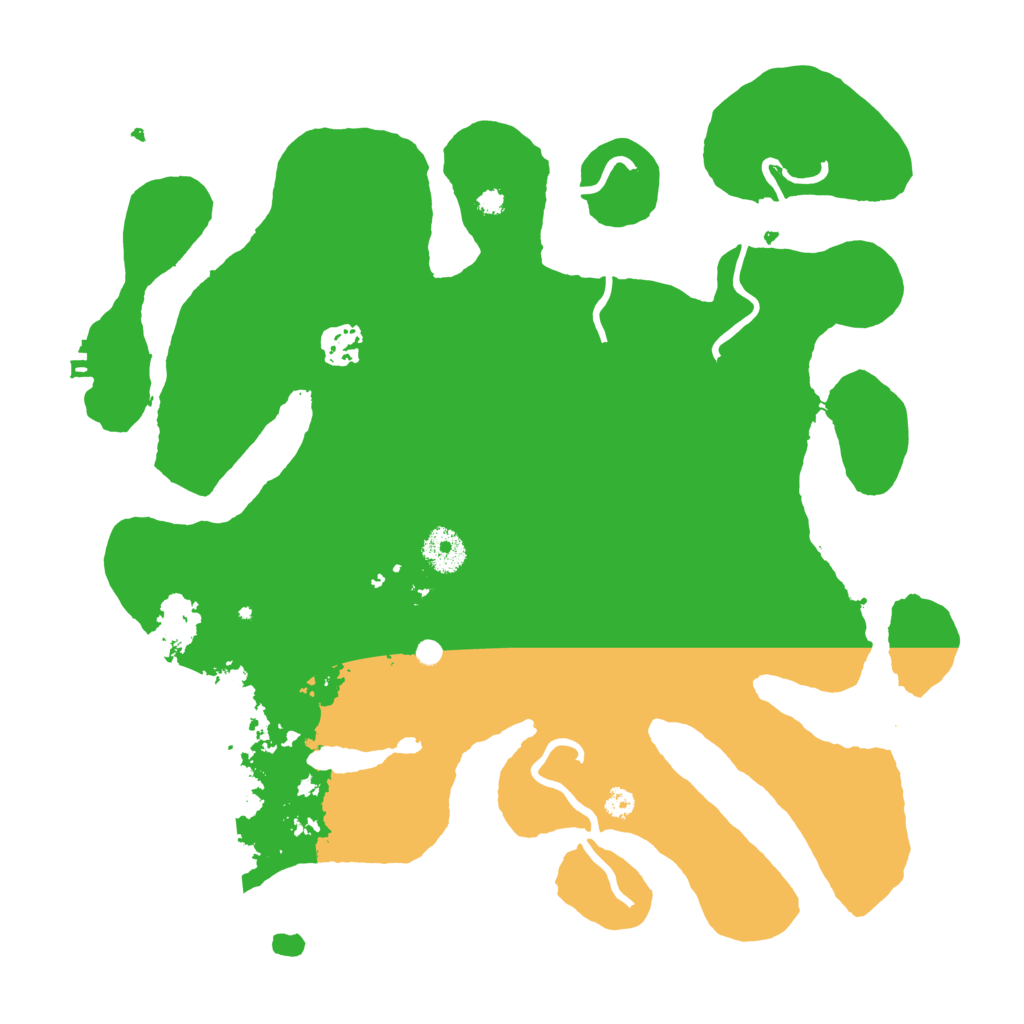 Biome Rust Map: Procedural Map, Size: 3550, Seed: 20012