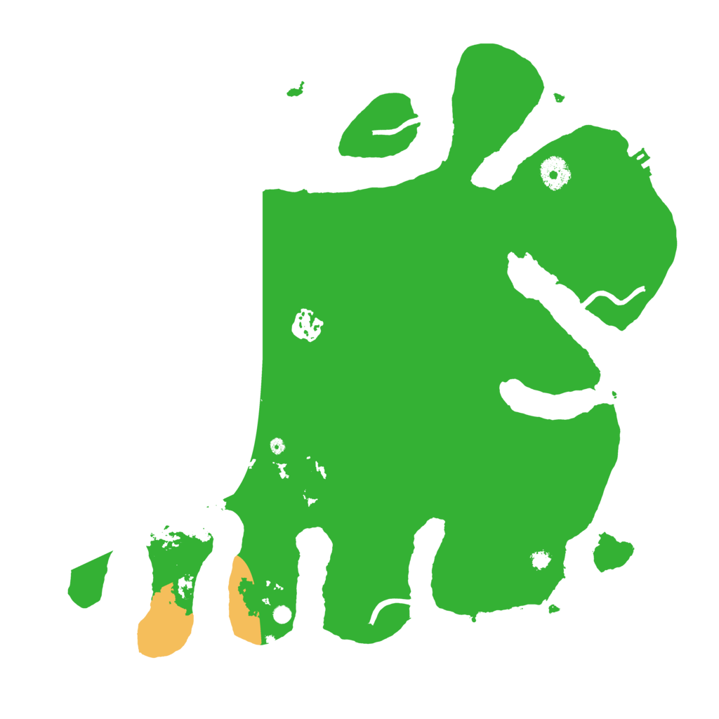 Biome Rust Map: Procedural Map, Size: 3500, Seed: 9810