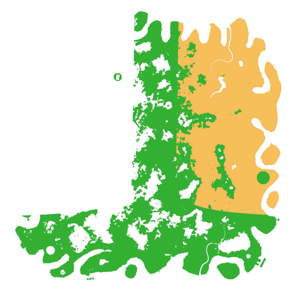 Biome Rust Map: Procedural Map, Size: 6000, Seed: 866115757