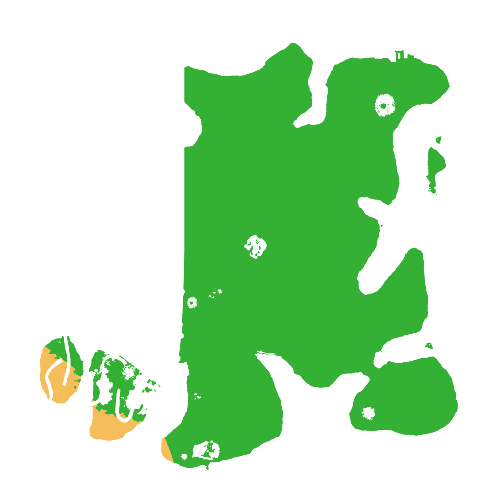 Biome Rust Map: Procedural Map, Size: 3550, Seed: 946423