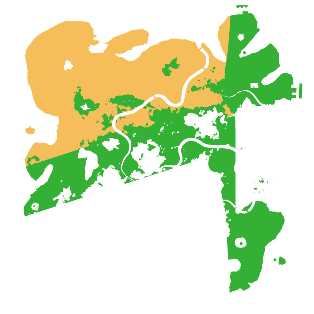 Biome Rust Map: Procedural Map, Size: 4250, Seed: 908862