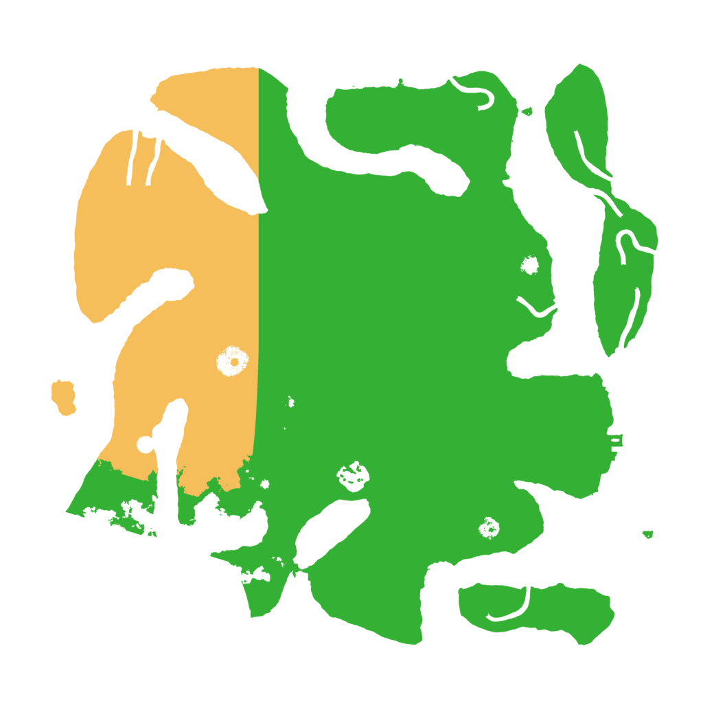 Biome Rust Map: Procedural Map, Size: 3550, Seed: 942681