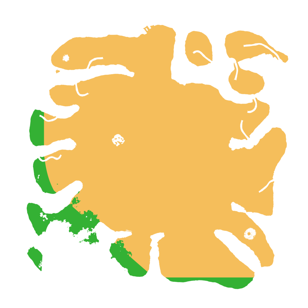 Biome Rust Map: Procedural Map, Size: 4000, Seed: 960134