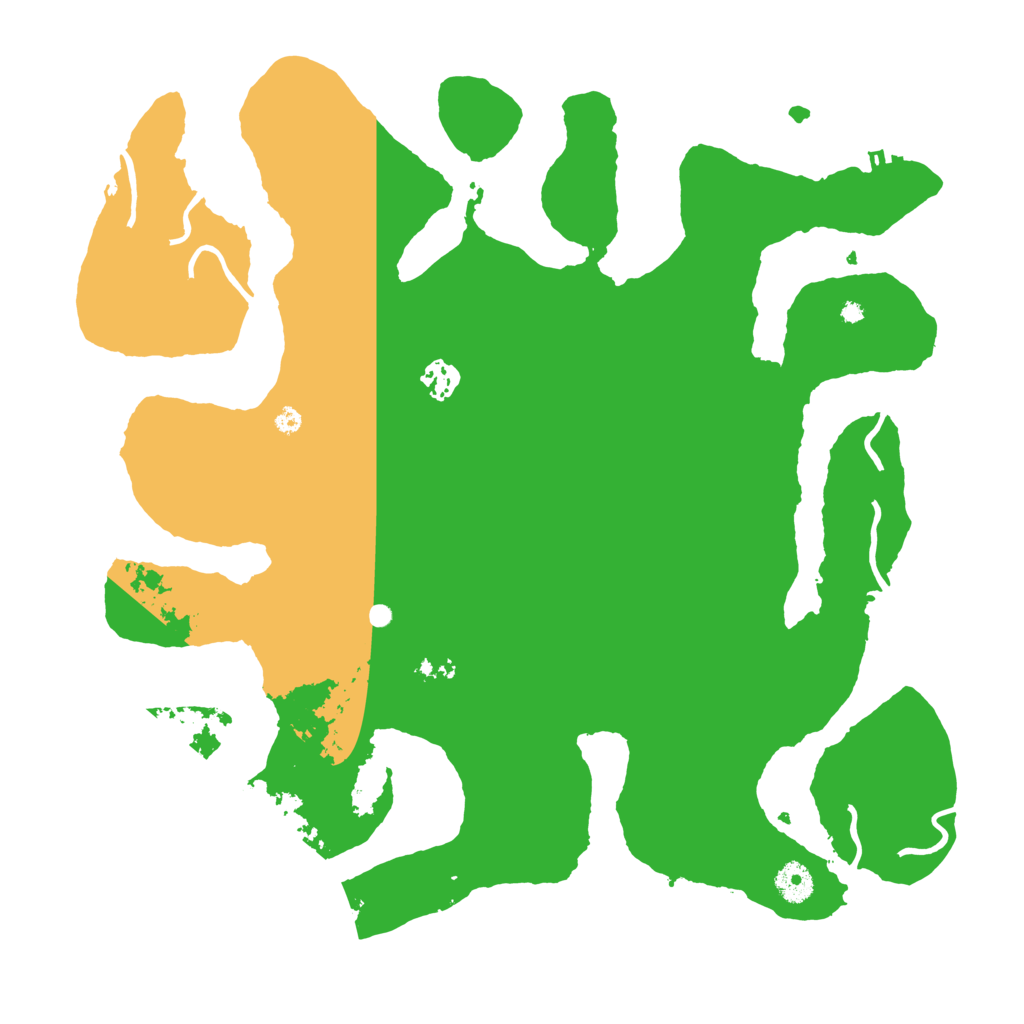 Biome Rust Map: Procedural Map, Size: 4000, Seed: 69763