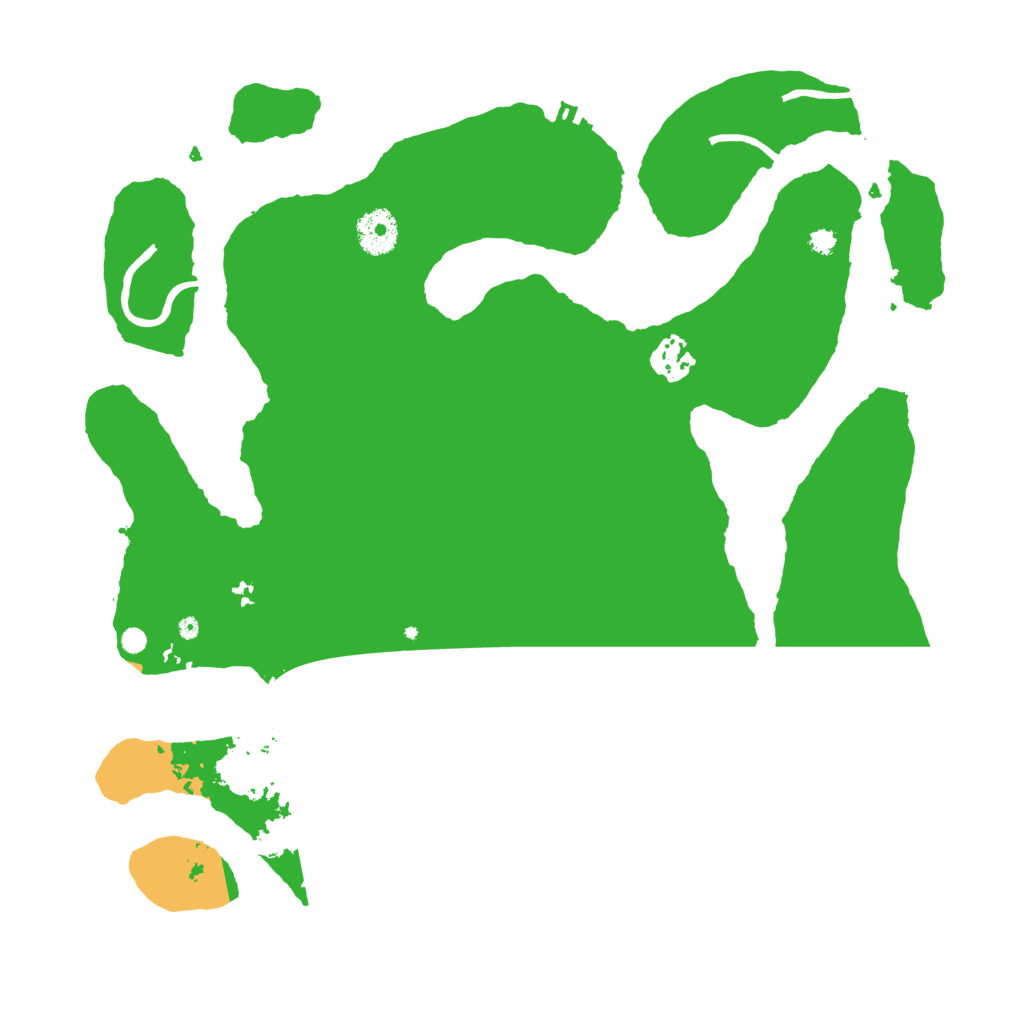 Biome Rust Map: Procedural Map, Size: 3550, Seed: 366907