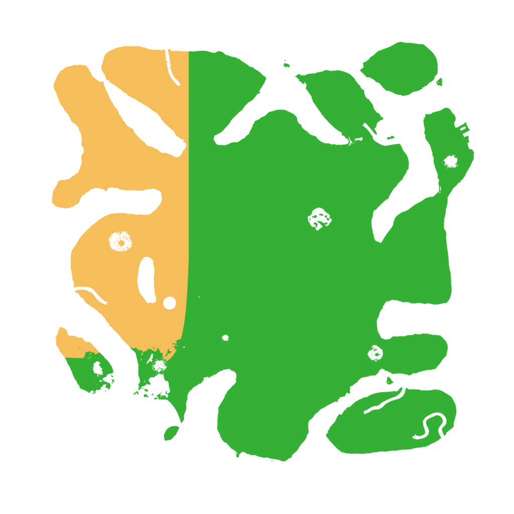 Biome Rust Map: Procedural Map, Size: 3550, Seed: 957572