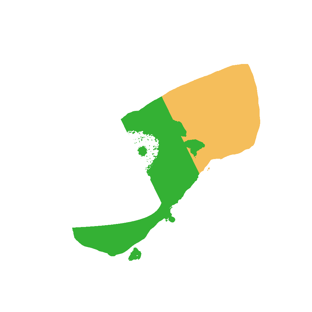 Biome Rust Map: Procedural Map, Size: 1200, Seed: 51340