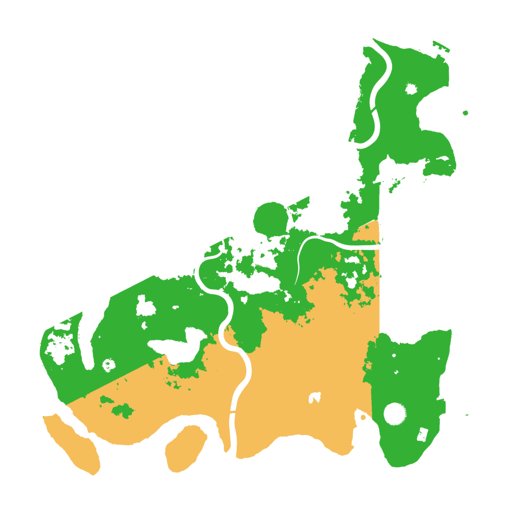 Biome Rust Map: Procedural Map, Size: 4000, Seed: 1591981