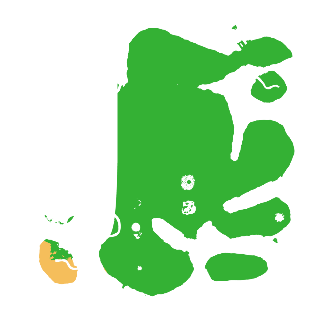 Biome Rust Map: Procedural Map, Size: 3250, Seed: 5323