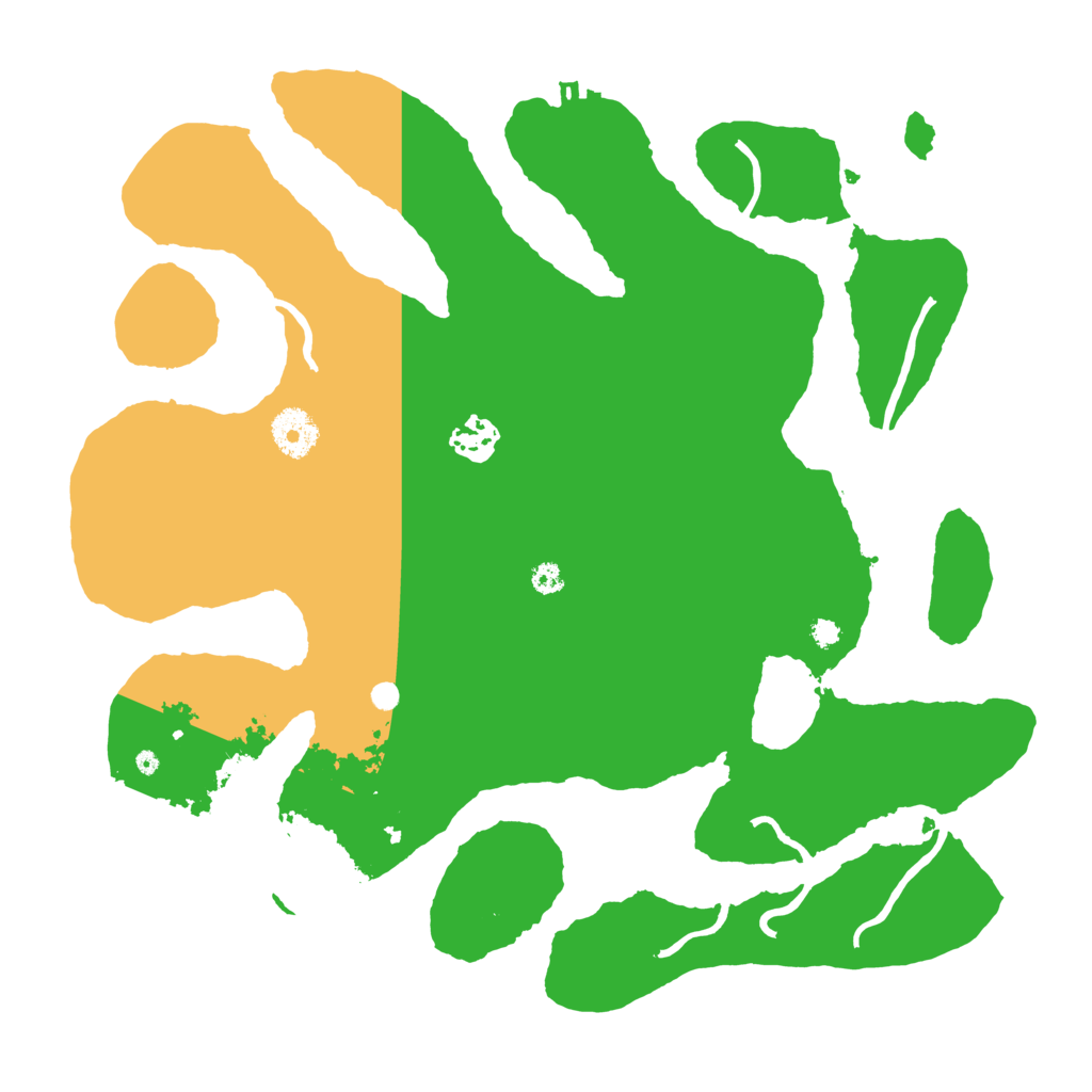 Biome Rust Map: Procedural Map, Size: 3500, Seed: 2970