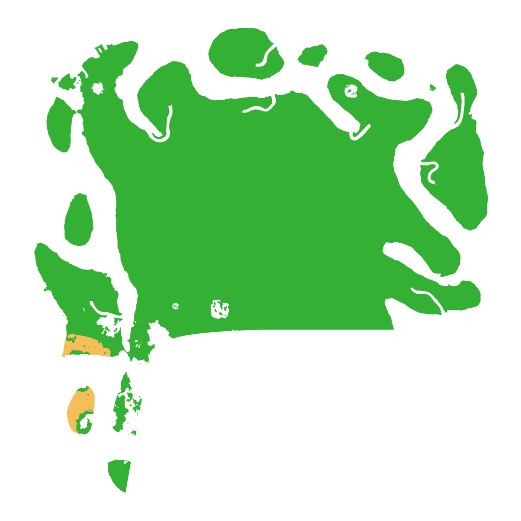 Biome Rust Map: Procedural Map, Size: 4000, Seed: 388791