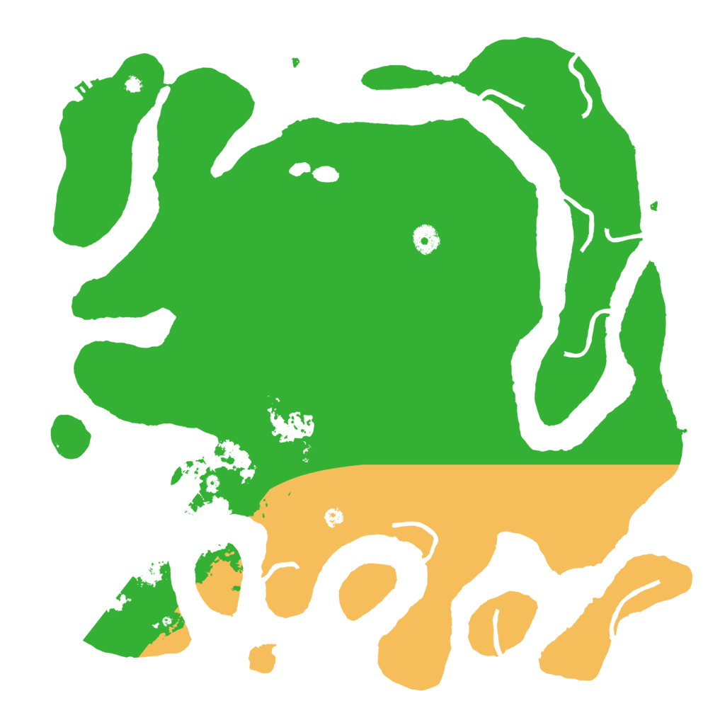 Biome Rust Map: Procedural Map, Size: 4000, Seed: 293516