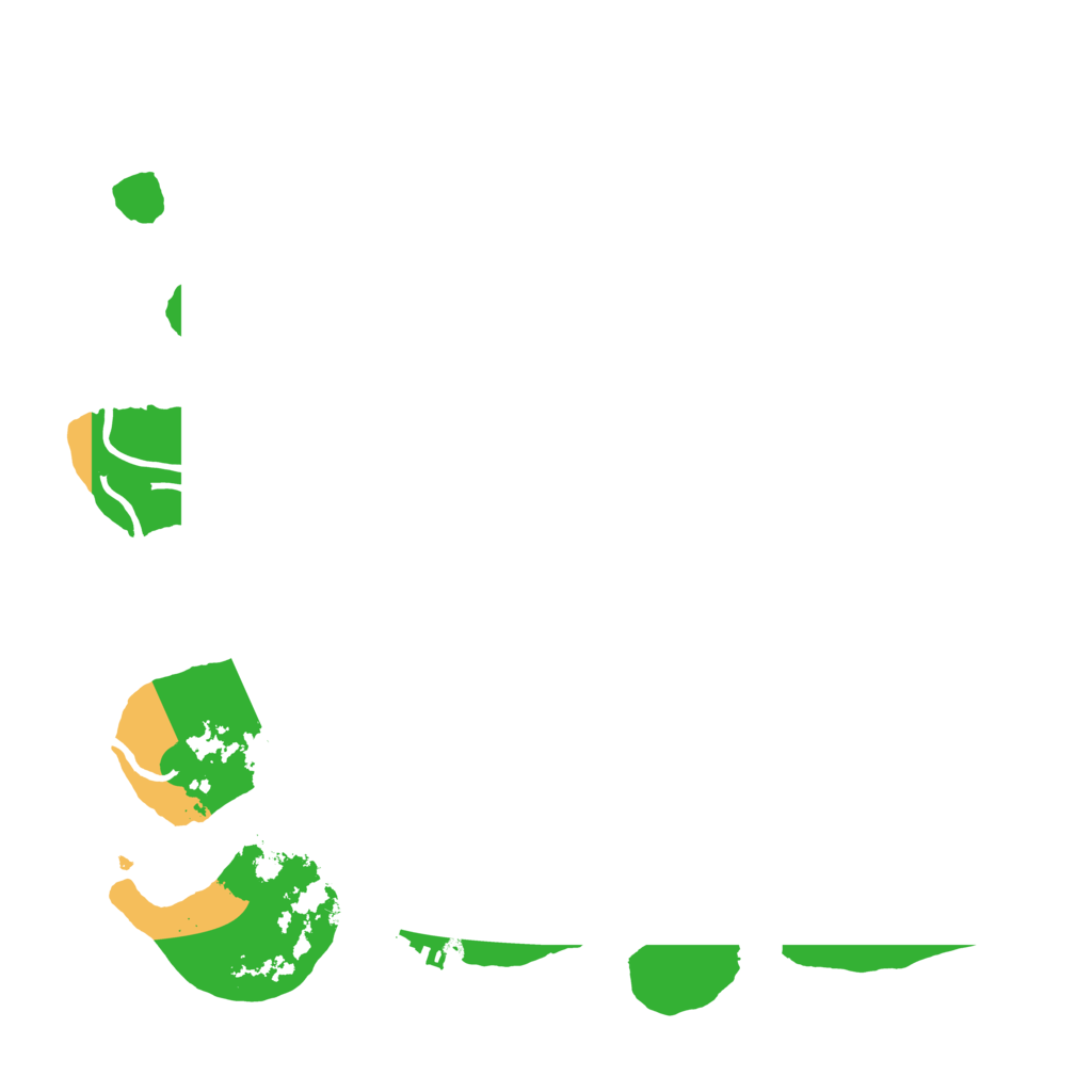 Biome Rust Map: Procedural Map, Size: 3700, Seed: 8586192