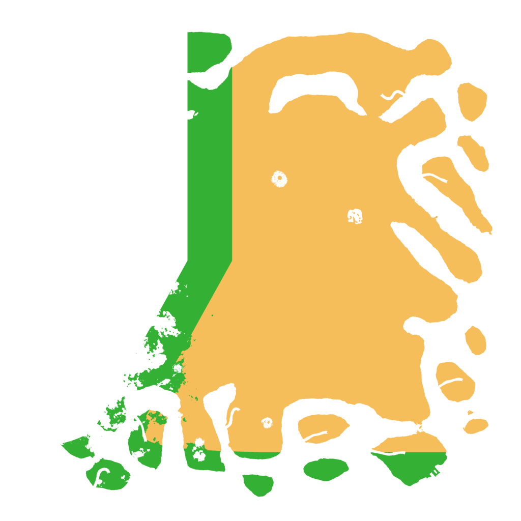 Biome Rust Map: Procedural Map, Size: 5000, Seed: 1345158824