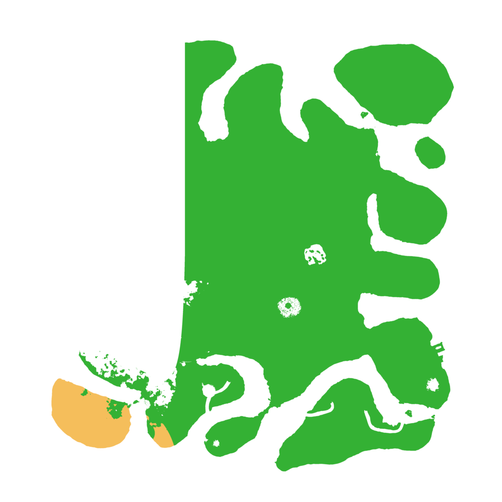 Biome Rust Map: Procedural Map, Size: 3500, Seed: 7700775