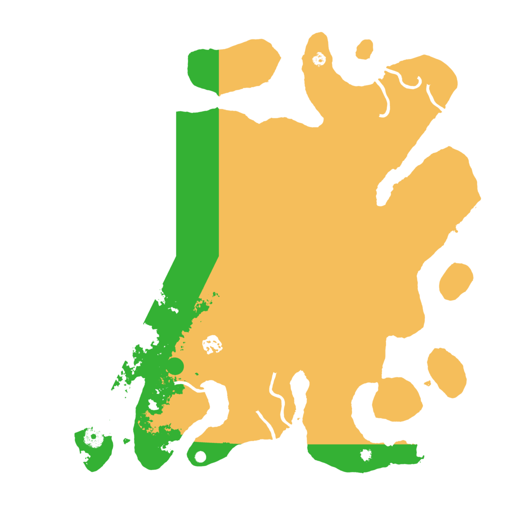 Biome Rust Map: Procedural Map, Size: 4000, Seed: 117070733