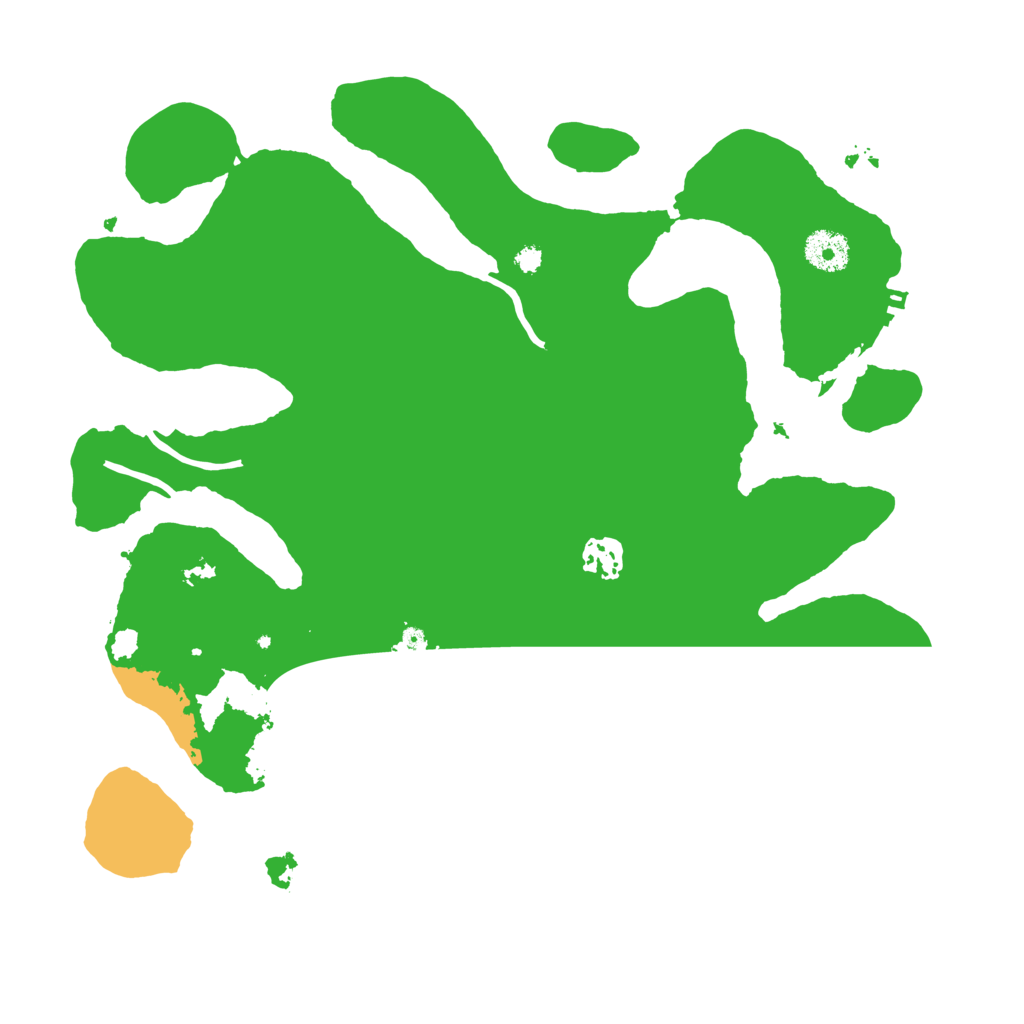 Biome Rust Map: Procedural Map, Size: 3550, Seed: 751126