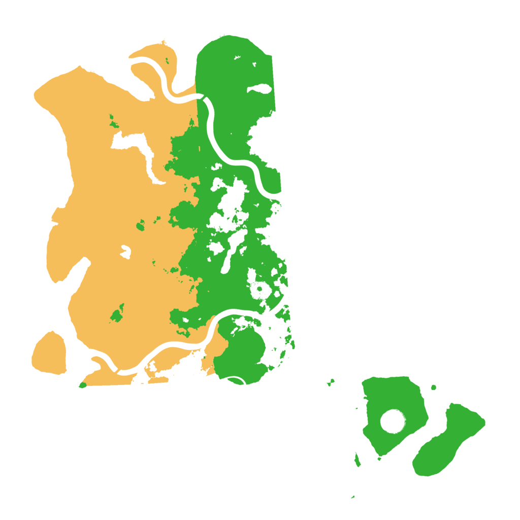Biome Rust Map: Procedural Map, Size: 4000, Seed: 354020
