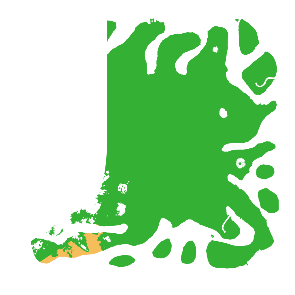 Biome Rust Map: Procedural Map, Size: 4500, Seed: 4999