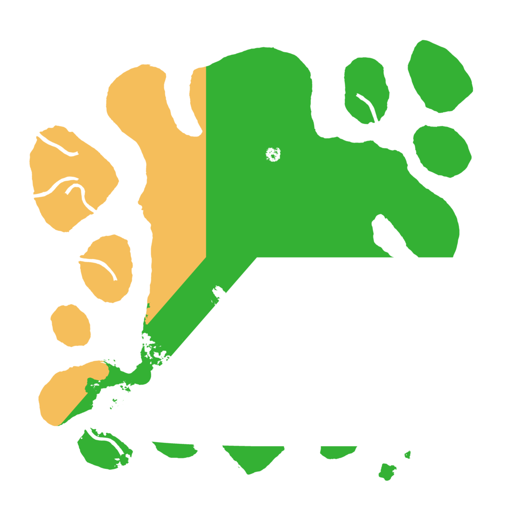 Biome Rust Map: Procedural Map, Size: 3550, Seed: 634521