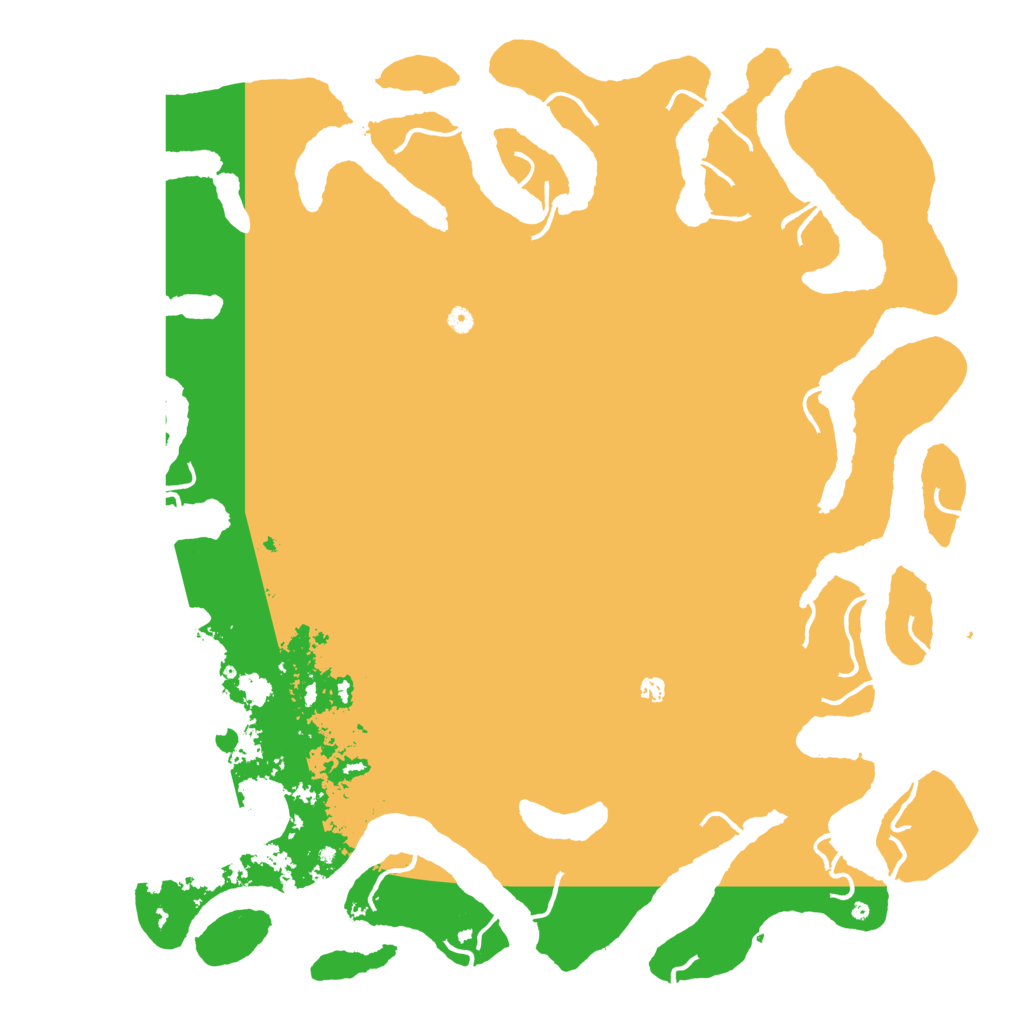 Biome Rust Map: Procedural Map, Size: 6000, Seed: 4352