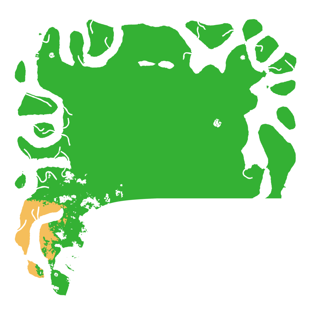 Biome Rust Map: Procedural Map, Size: 6000, Seed: 102215493