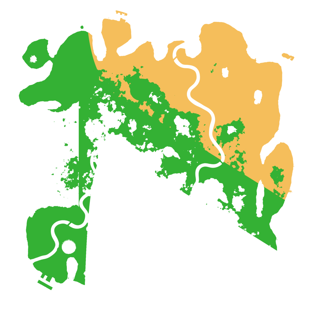 Biome Rust Map: Procedural Map, Size: 4000, Seed: 827418