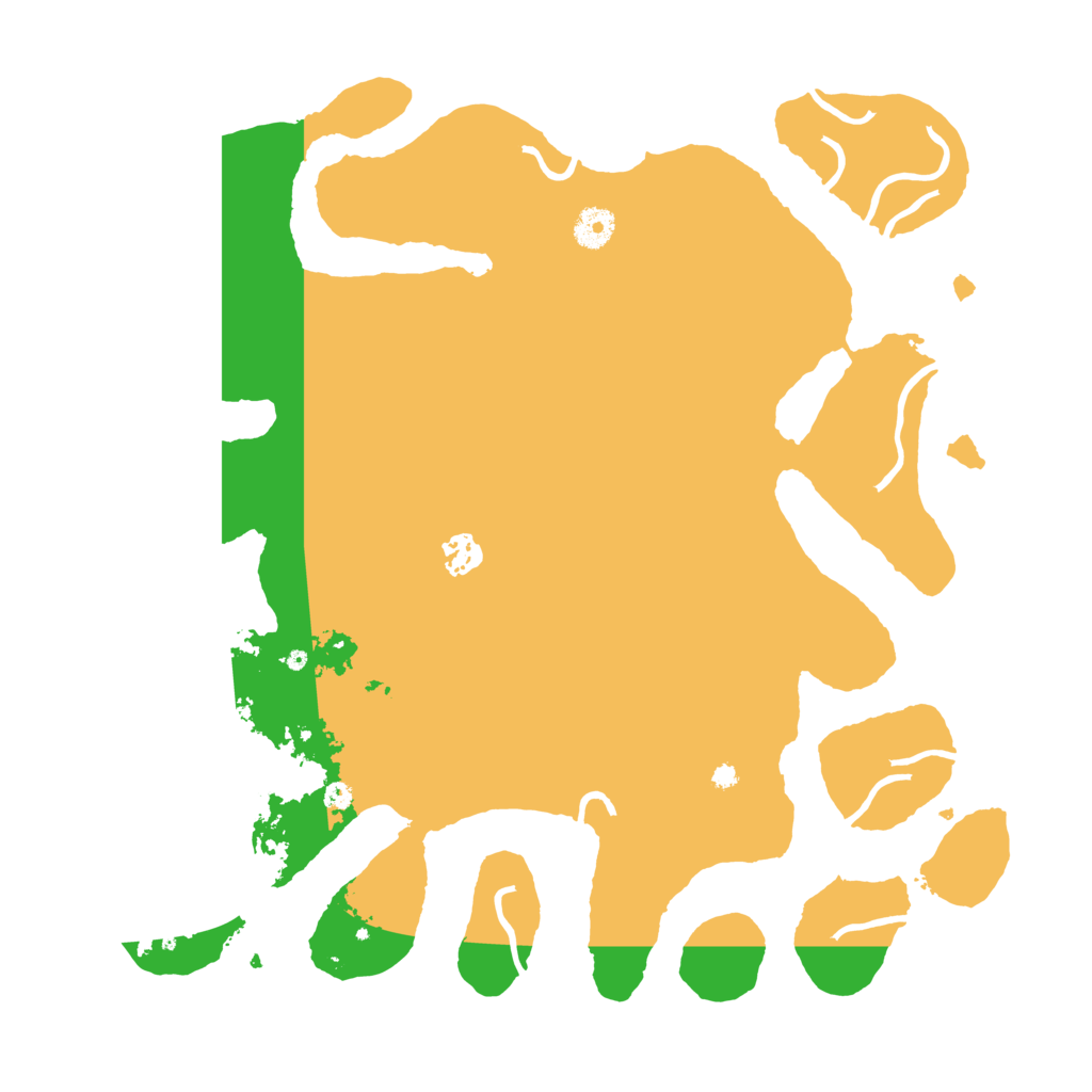 Biome Rust Map: Procedural Map, Size: 4000, Seed: 840445