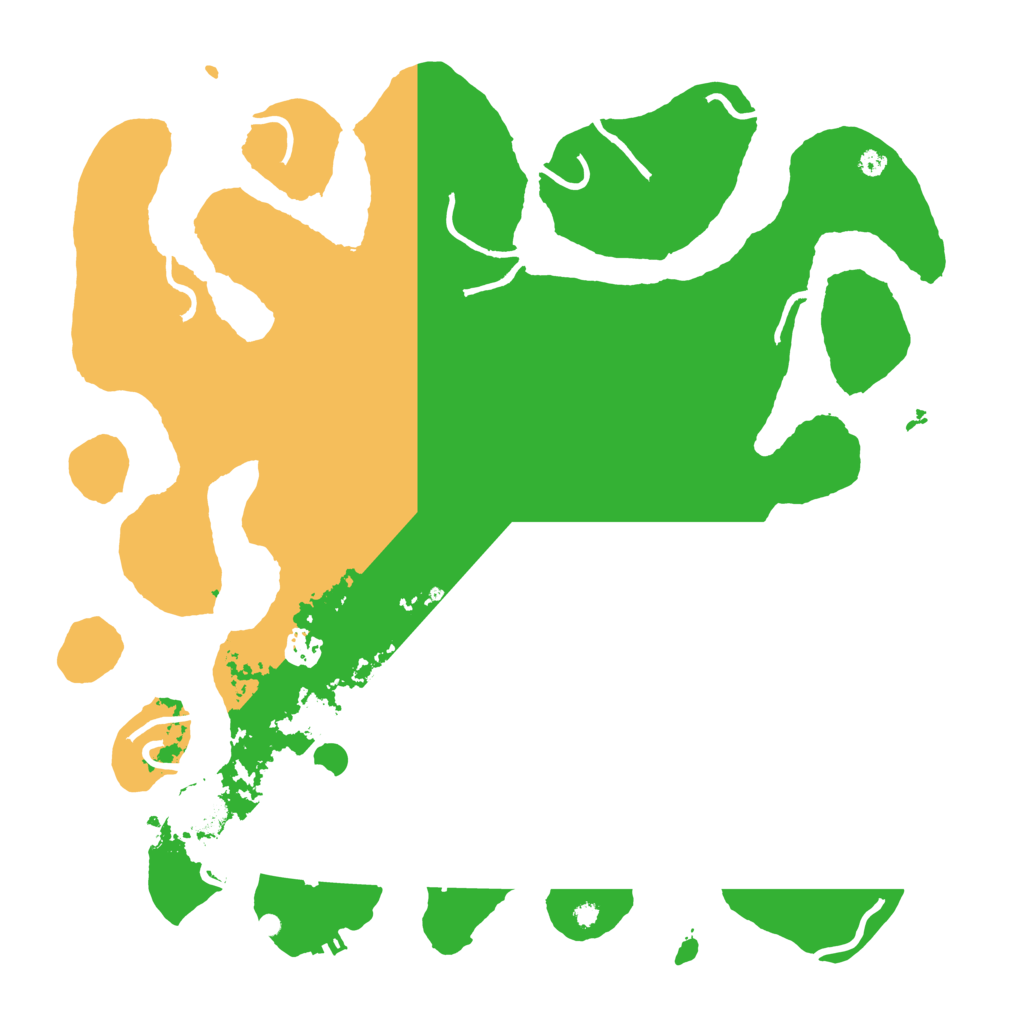 Biome Rust Map: Procedural Map, Size: 4000, Seed: 515855