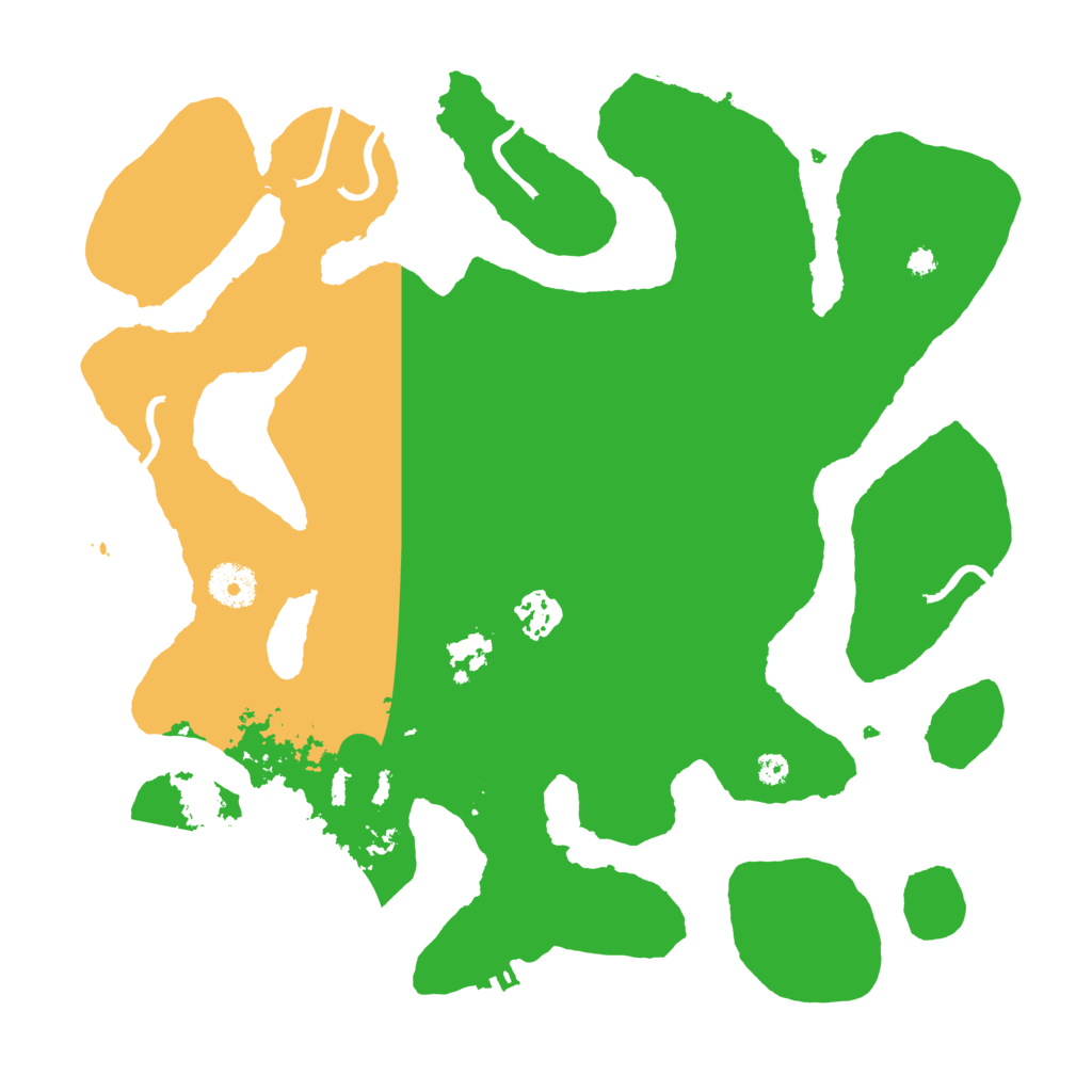 Biome Rust Map: Procedural Map, Size: 3550, Seed: 717668