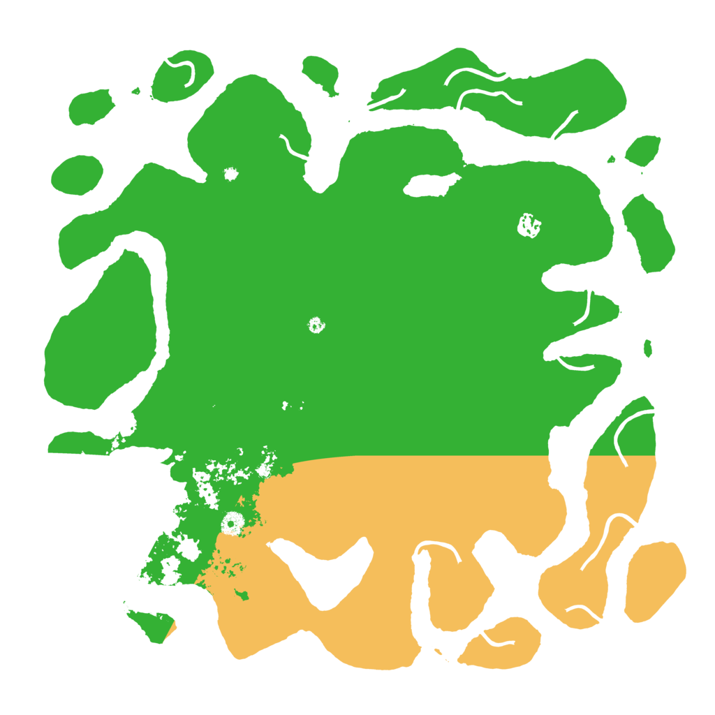 Biome Rust Map: Procedural Map, Size: 4500, Seed: 2289