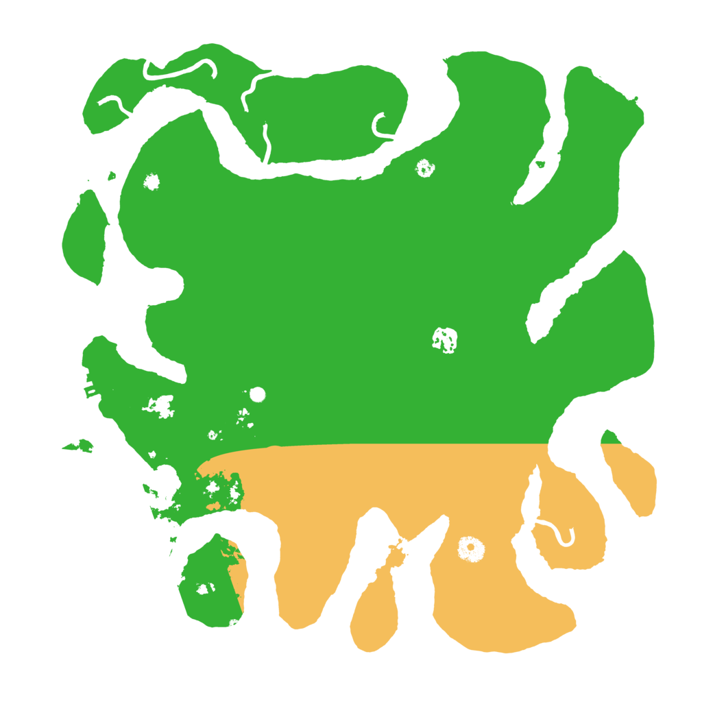 Biome Rust Map: Procedural Map, Size: 4000, Seed: 197485