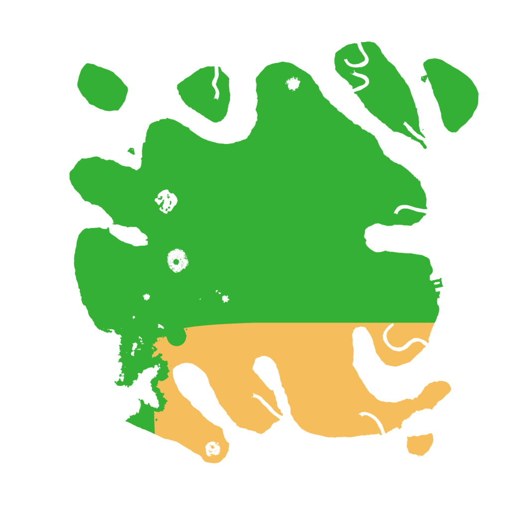 Biome Rust Map: Procedural Map, Size: 3550, Seed: 587590