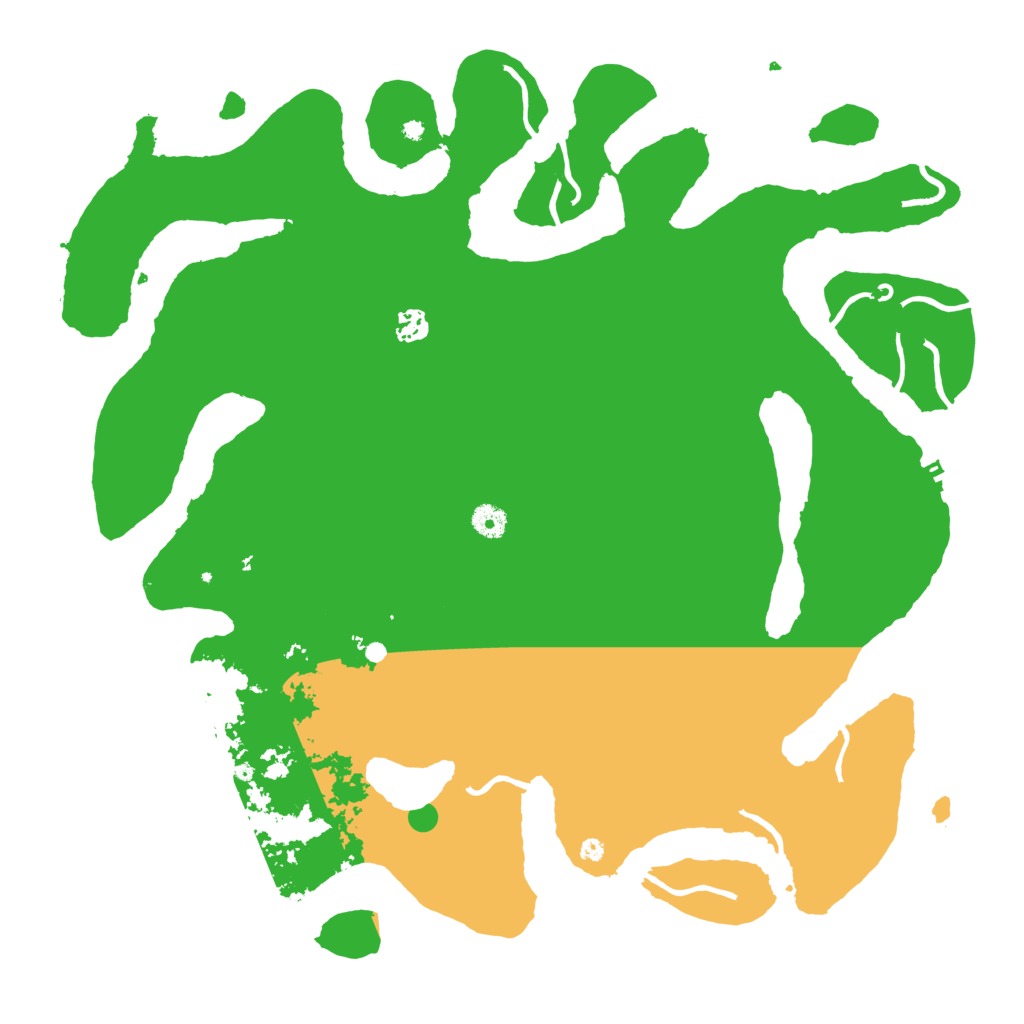 Biome Rust Map: Procedural Map, Size: 4500, Seed: 2022661