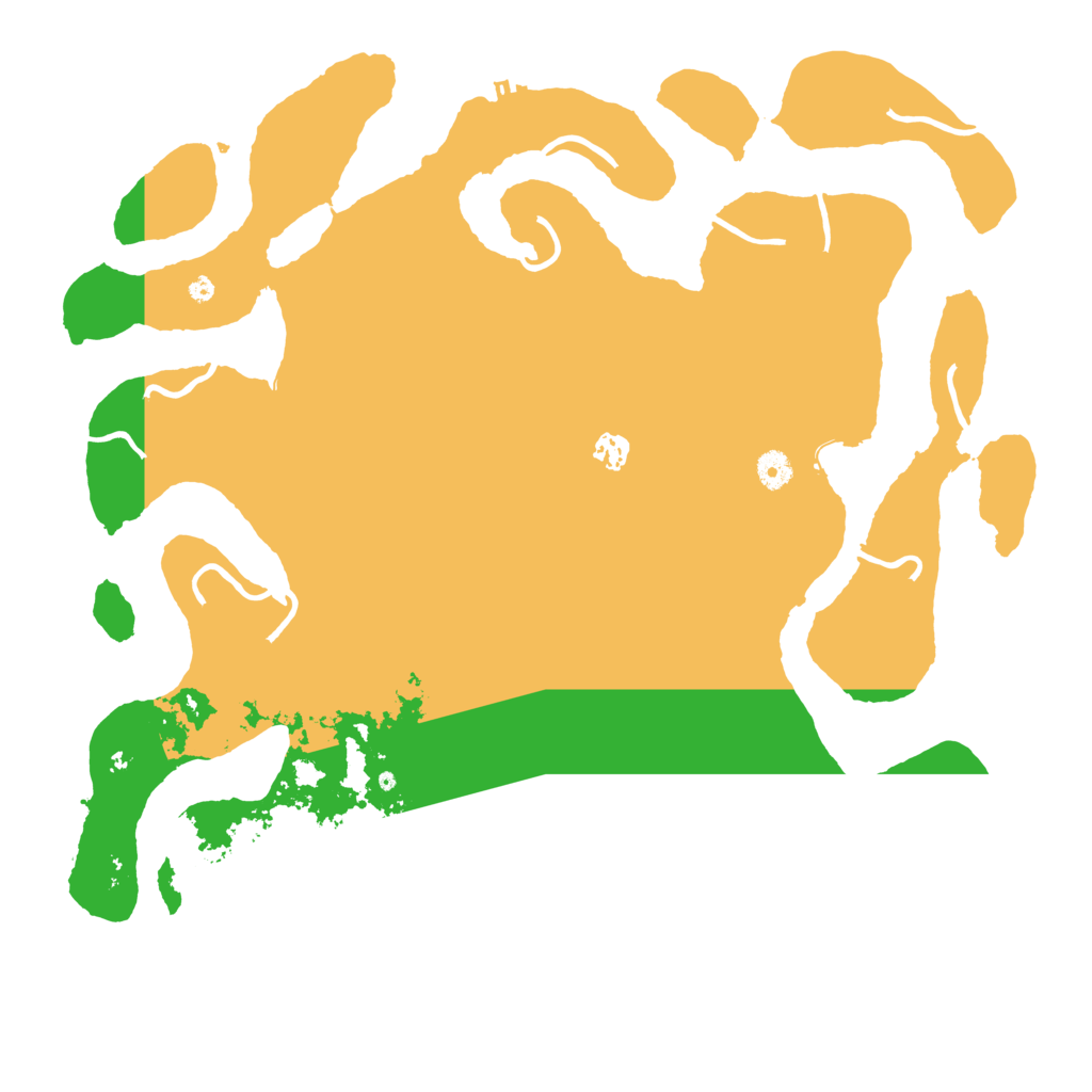 Biome Rust Map: Procedural Map, Size: 4500, Seed: 1225335