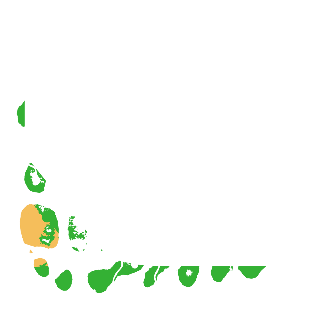 Biome Rust Map: Procedural Map, Size: 4500, Seed: 4547133