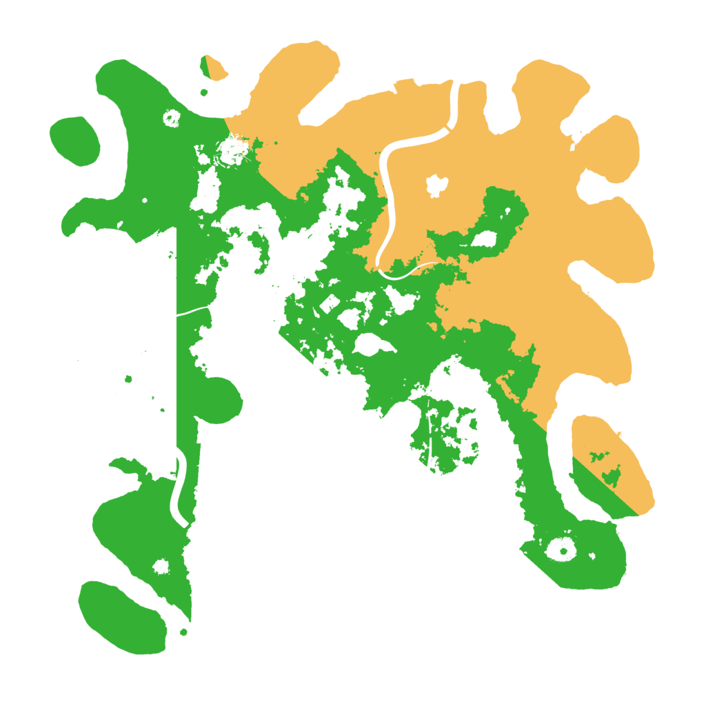 Biome Rust Map: Procedural Map, Size: 4000, Seed: 1321095758