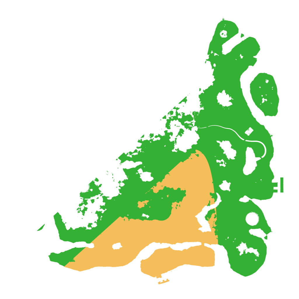 Biome Rust Map: Procedural Map, Size: 4000, Seed: 928985