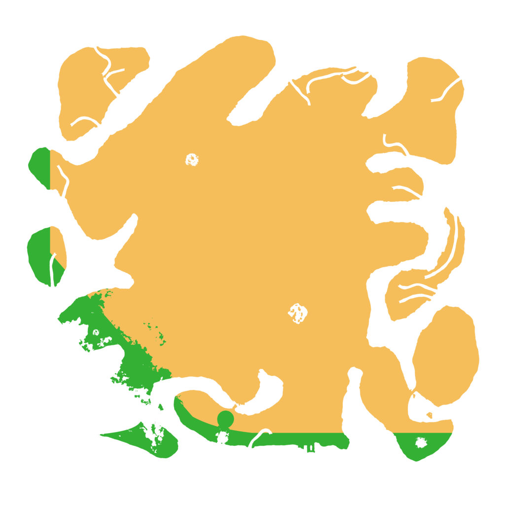 Biome Rust Map: Procedural Map, Size: 4000, Seed: 780150