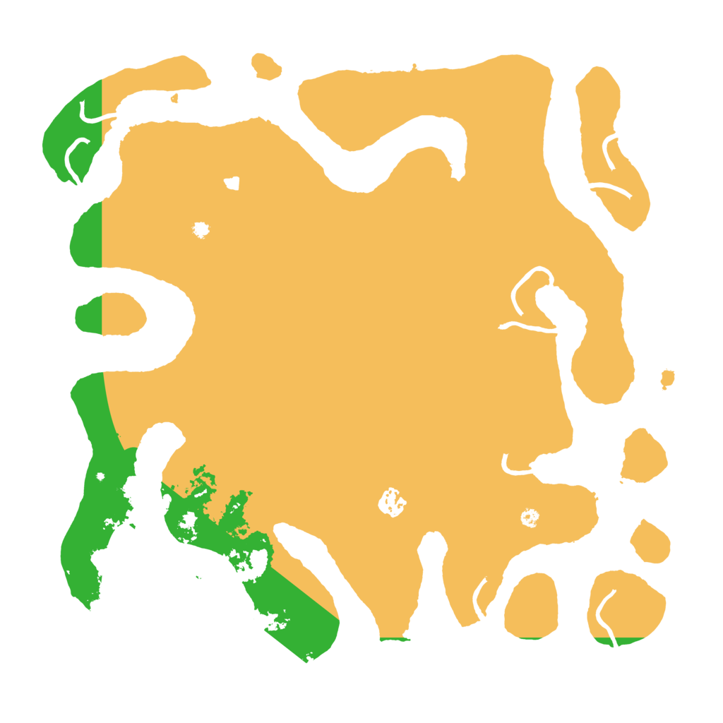 Biome Rust Map: Procedural Map, Size: 4000, Seed: 92662