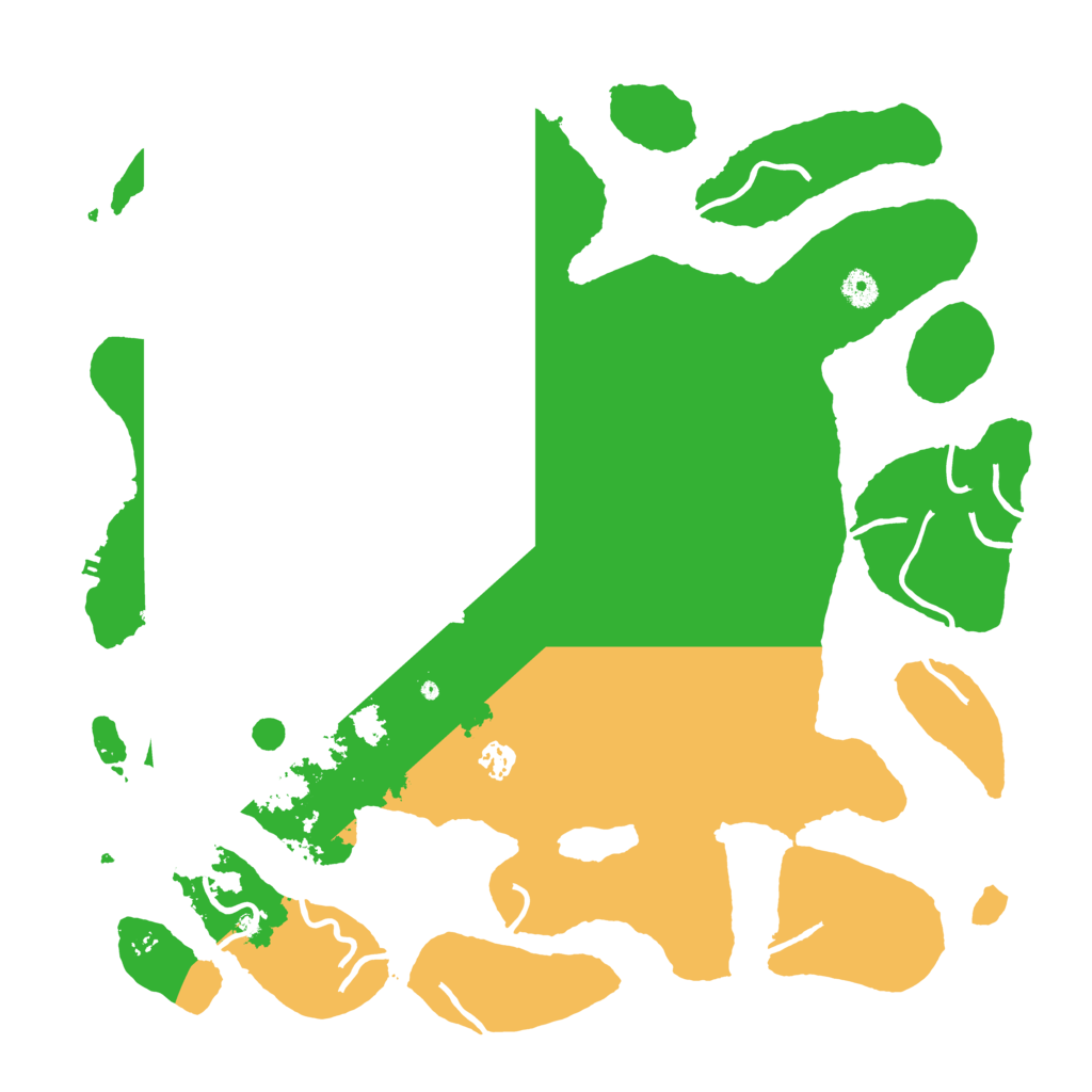 Biome Rust Map: Procedural Map, Size: 4500, Seed: 4462445